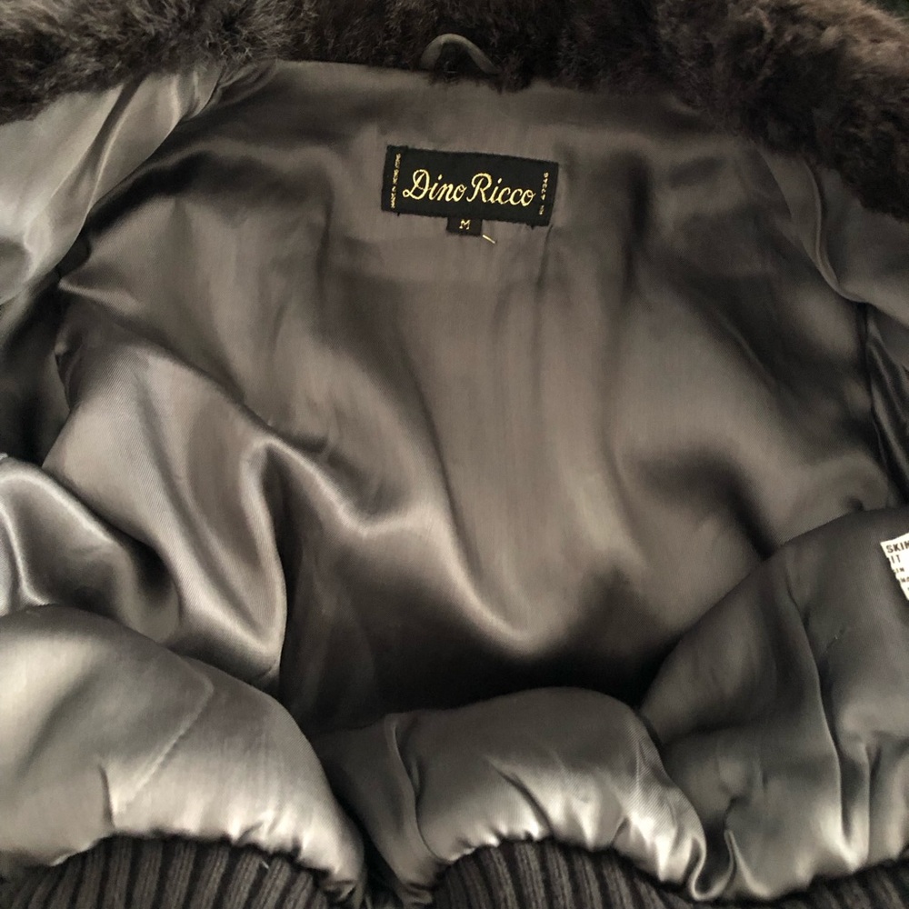 ๐ฅ VTG Dino Ricco Rabbit Fur Coat - Picture 4 of 7